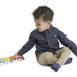 Chicco Detská železnica 18-dielna ECO – viacfarebná