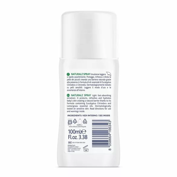 Chicco NaturalZ sprej 100 ml – chráni, osviežuje, hydratuje, príjemný pobyt vonku