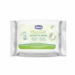 Chicco NaturalZ vlhčené utierky 20 ks s éterickými olejmi z eukalyptu a citrónovej trávy