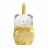 Chicco Day & Night Bear hudobná hrkálka a nočné svetielko – medvedík, biela