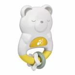 Chicco Day & Night Bear hudobná hrkálka a nočné svetielko – medvedík, biela