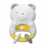 Chicco Day & Night Bear hudobná hrkálka a nočné svetielko – medvedík, biela