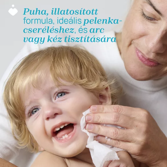 Chicco Voňavé vlhčené utierky 72 ks s lotosovou vodou – modré
