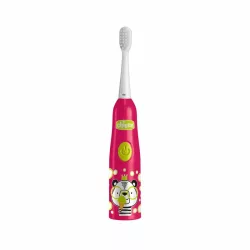   Chicco Batériová zubná kefka s vibrujúcou hlavicou 3+ roky Panda s 2 náhradnými hlavicami