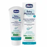 Chicco krém na opareniny proti opareninám od plienok 100 ml, 15 % oxidu zinočnatého, bez vône, 99 % prírodný