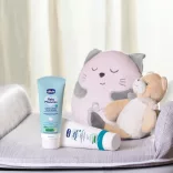 Chicco krém na opareniny proti opareninám od plienok 100 ml, 15 % oxidu zinočnatého, bez vône, 99 % prírodný