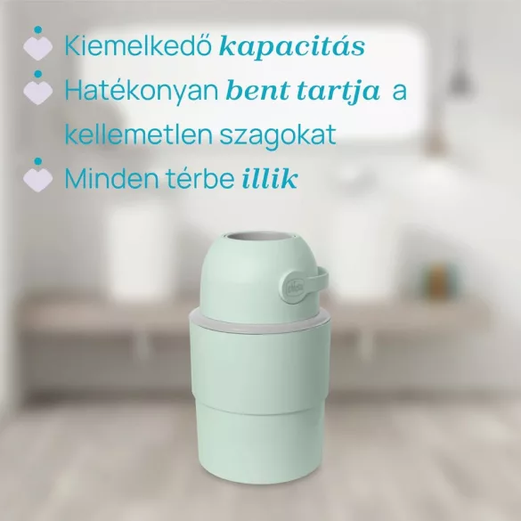 Chicco Teleskopický kontajner na plienky (s 15 nylonovými vrecúškami) bez dodatočných nákladov na náplň