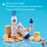Chicco POP Penový šampón a kúpeľový sprej 200 ml s vôňou vanilkových sušienok pre deti a tínedžerov