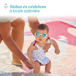   Chicco slnečné okuliare 0m+ so zrkadlovými sklami, vysoká ochrana proti UVA-UVB