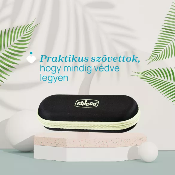 Slnečné okuliare Chicco 36m+ v krémovej farbe so zrkadlovými sklami, vysoká ochrana proti UVA a UVB