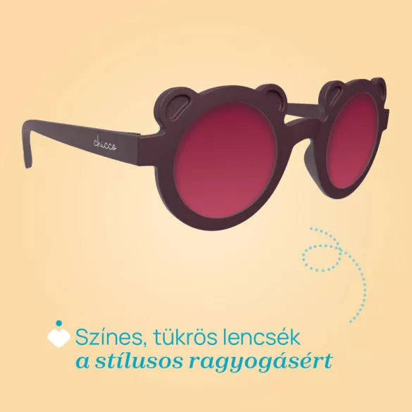 Slnečné okuliare Chicco 36m+ so zrkadlovými sklami, vysoká ochrana proti UVA a UVB