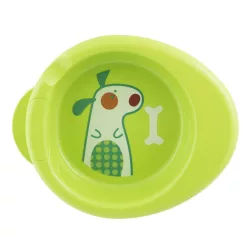 Chicco Warmy Plate tanier udržiavajúci teplo, zelený