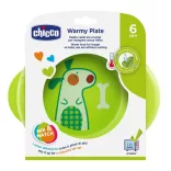 Chicco Warmy Plate tanier udržiavajúci teplo, zelený