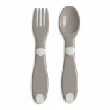 Chicco Sada lyžice a vidličky, ergonomická