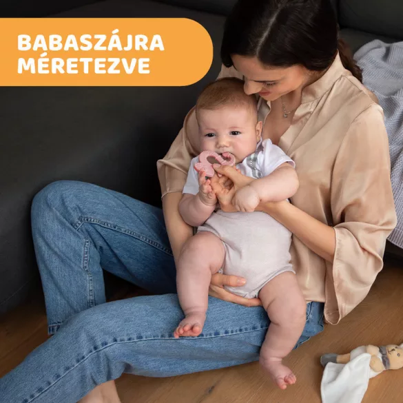 Chicco Chameleon supermäkký silikónový hryzátko – ružové
