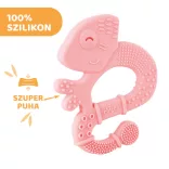Chicco Chameleon supermäkký silikónový hryzátko – ružové
