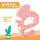 Chicco Chameleon supermäkký silikónový hryzátko – ružové