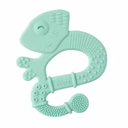   Chicco Chameleon supermäkký silikónový hryzátko – modrý