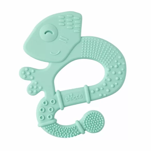 Chicco Chameleon supermäkký silikónový hryzátko – modrý