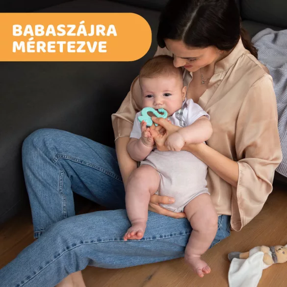 Chicco Chameleon supermäkký silikónový hryzátko – modrý