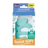 Chicco Chameleon supermäkký silikónový hryzátko – modrý