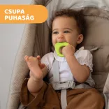Chicco All soft silikónový hryzátko 2m+ zelené