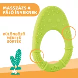 Chicco All soft silikónový hryzátko 2m+ zelené