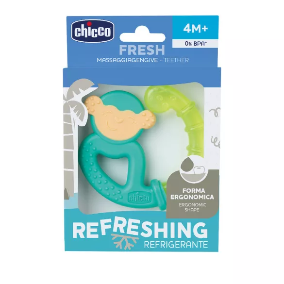 Chicco Fresh chladivý hryzátko so zvieracími postavičkami 4m+
