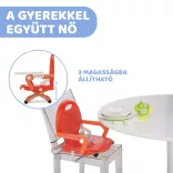 Chicco Pocket Snack do 15 kg, prenosná stolička, Poppy Red