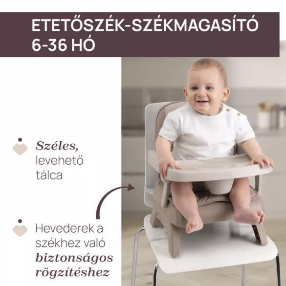 Chicco Bento prenosná stolička na kŕmenie s nadstavcom