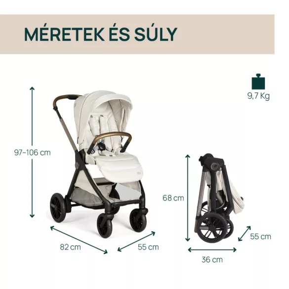 Detský kočík Chicco BELLAGIO s automatickým zatváraním do 22 kg, rozširovateľný na trojkolesový systém