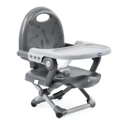 Chicco Pocket Snack podsedák – Dark Gray