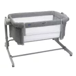 Detská postieľka Chicco Next2me Magic Evo na spanie s rodičmi, 0–6 mesiacov, Dark Grey