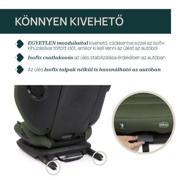 Detská autosedačka Chicco FOLD & GO S 100–150 cm 3,5–12 rokov