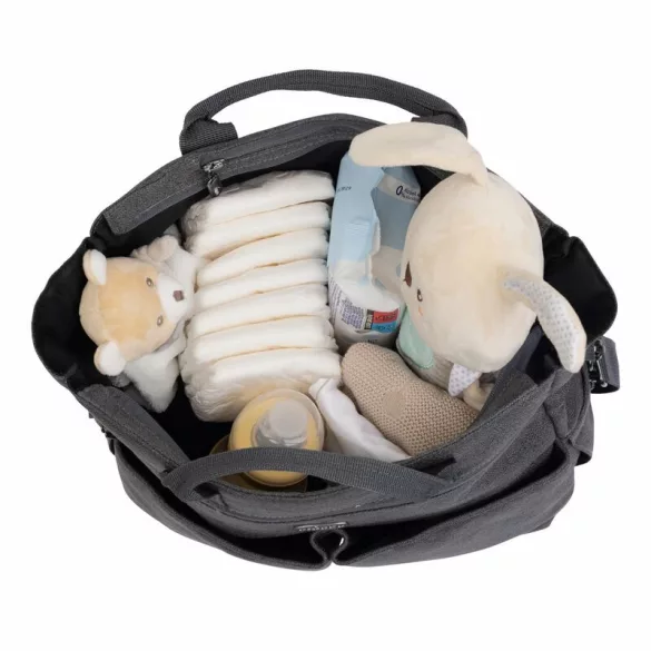 Chicco Parent Bag taška pre mamičky s vreckami na uloženie vecí a podložkou na prebaľovanie – tmavošedá