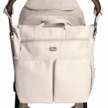 Chicco Parent Bag taška pre mamičky s vreckami na uloženie vecí a podložkou na prebaľovanie – tmavošedá