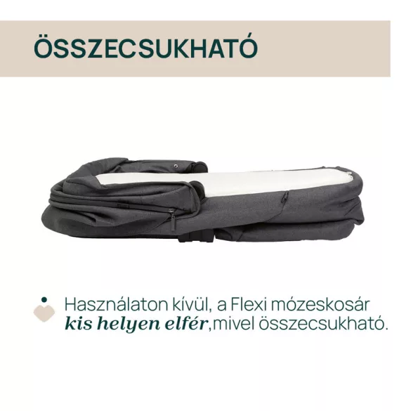 Chicco Flexi korbička je k dispozícii iba v sade k kočíku Bellagio s nosičom Kory Plus