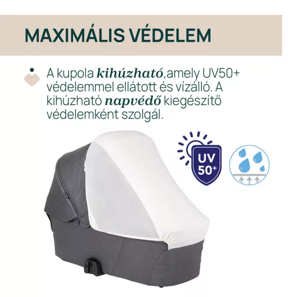 Chicco Flexi korbička je k dispozícii iba v sade k kočíku Bellagio s nosičom Kory Plus