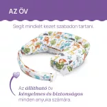 Chicco Boppy Deluxe dojčiaci vankúš s výplňou zachovávajúcou tvar – čierny