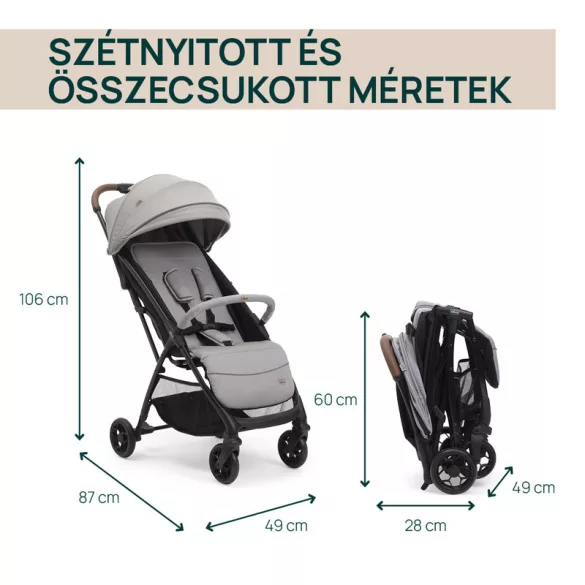Detský kočík Chicco GLEE s automatickým zatváraním, 0–22 kg, 0–4 roky