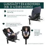 Chicco EVERONE I-SIZE 40-150 cm autosedačka – Black