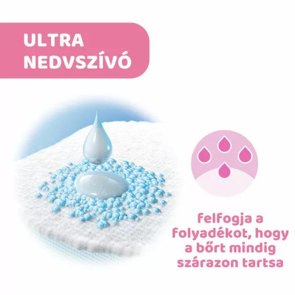 Chicco Vložky do podprsenky, 30 ks, s antibakteriálnou vrchnou vrstvou