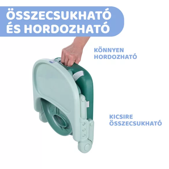 Chicco Pocket Snack do 15 kg, prenosný podsedák, Sage