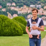 Chicco Boppy ComfyGrow nosič 100 % bavlna