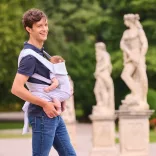 Chicco Boppy ComfyGrow nosič 100 % bavlna