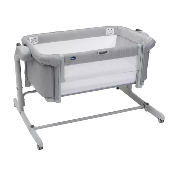 Detská postieľka Chicco Next2me Magic Evo Co-Sleeping – Grey Mist