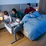 Detská postieľka Chicco Next2me Magic Evo Co-Sleeping – Grey Mist