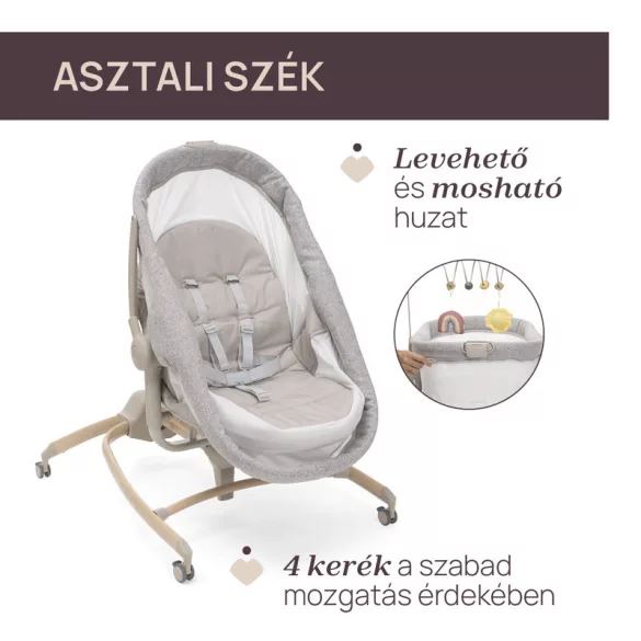 Chicco Baby Hug Armonia kolíska – stolička 0 – 15 kg, 0 – 36 mesiacov