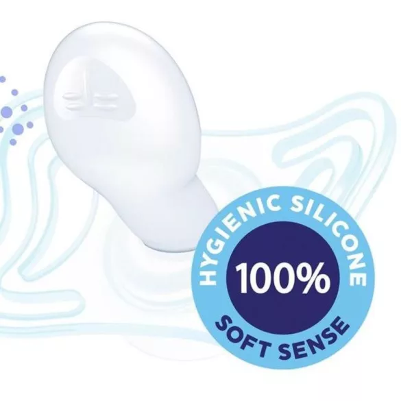 Chicco Physio Forma Light silikónové cumíky 2 ks, 2–6 mesiacov, ružové