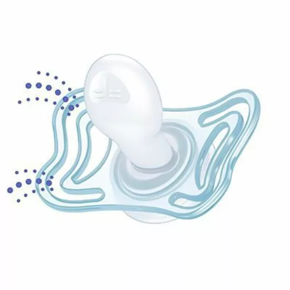 Chicco Physio Forma® Light 16–36 mesiacov, cumlíky 2 ks v sterilizovateľnom puzdre – ružová